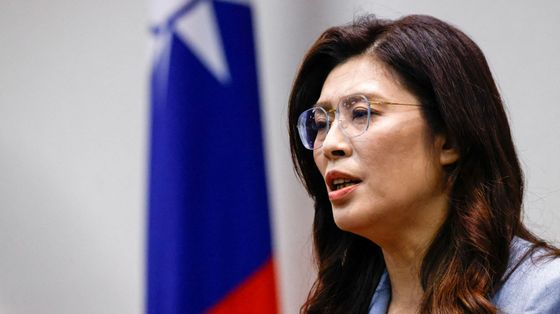 La presidente del Kuomintang, il principale partito dell'opposizione di Taiwan, Cheng Li-wun