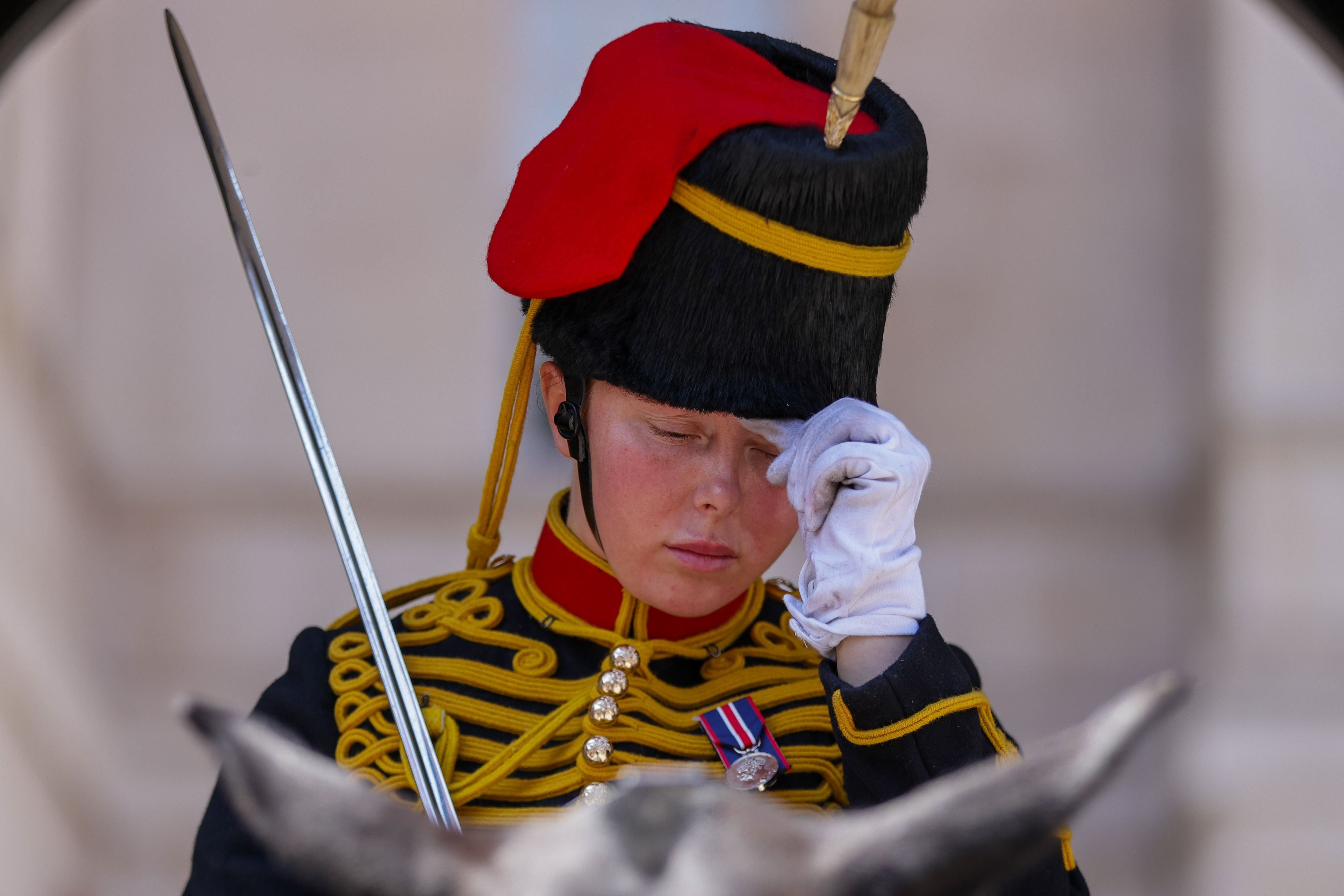 Una guardia a Londra