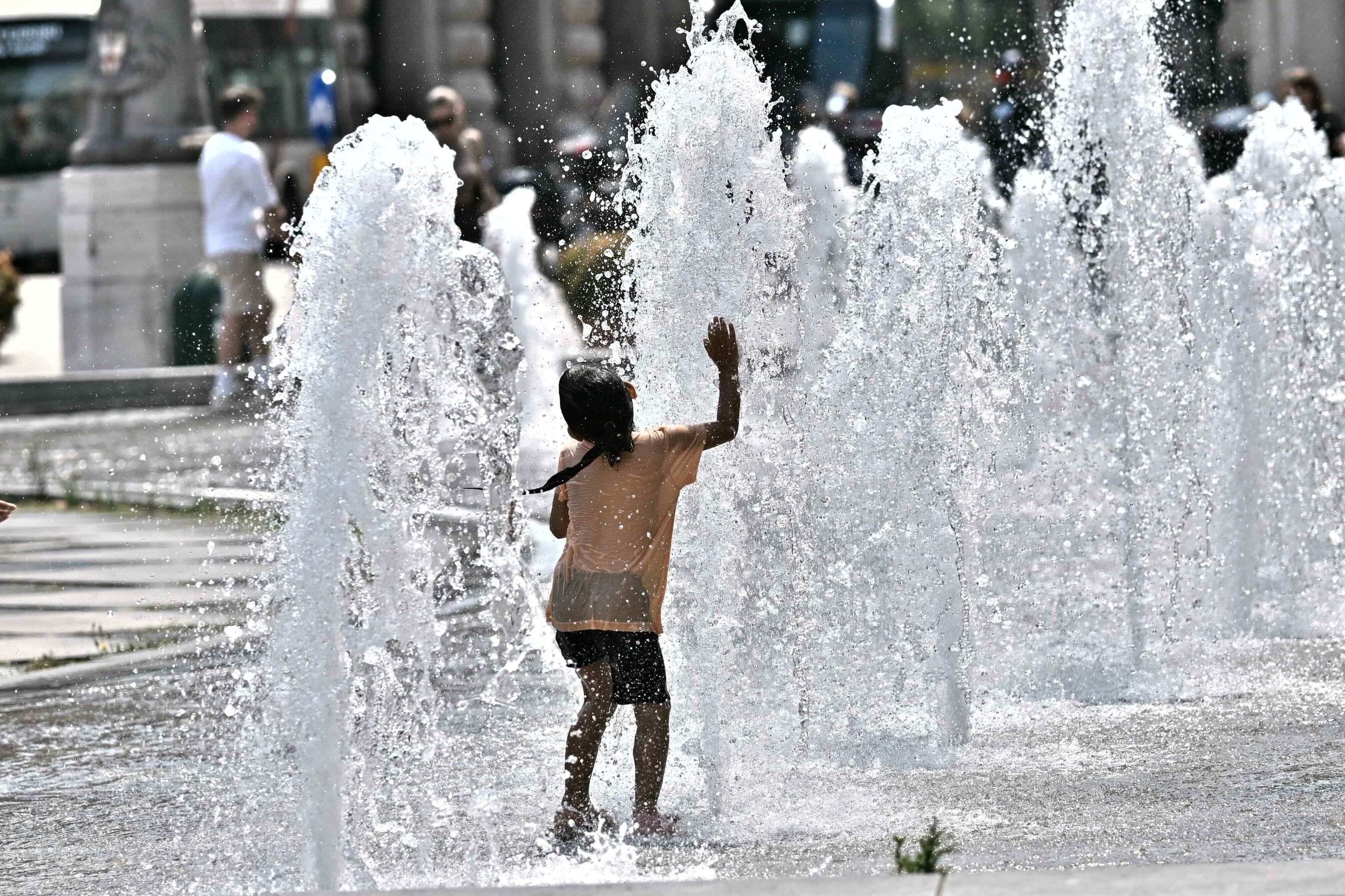 Genova, fontana di piazza De Ferrari