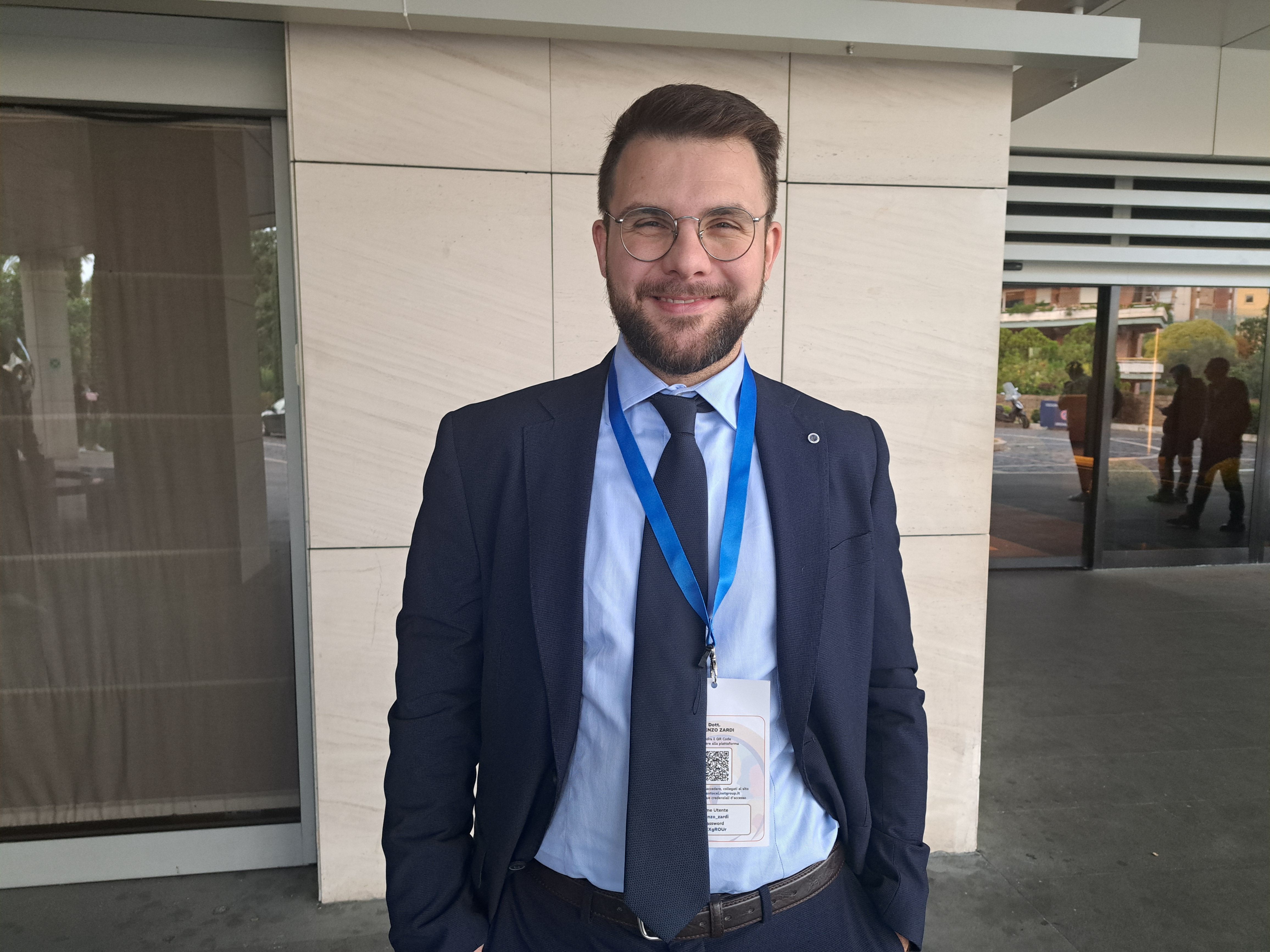 Lorenzo Zardi, vicepresidente di Azione cattolica giovani e delegato della diocesi di Imola