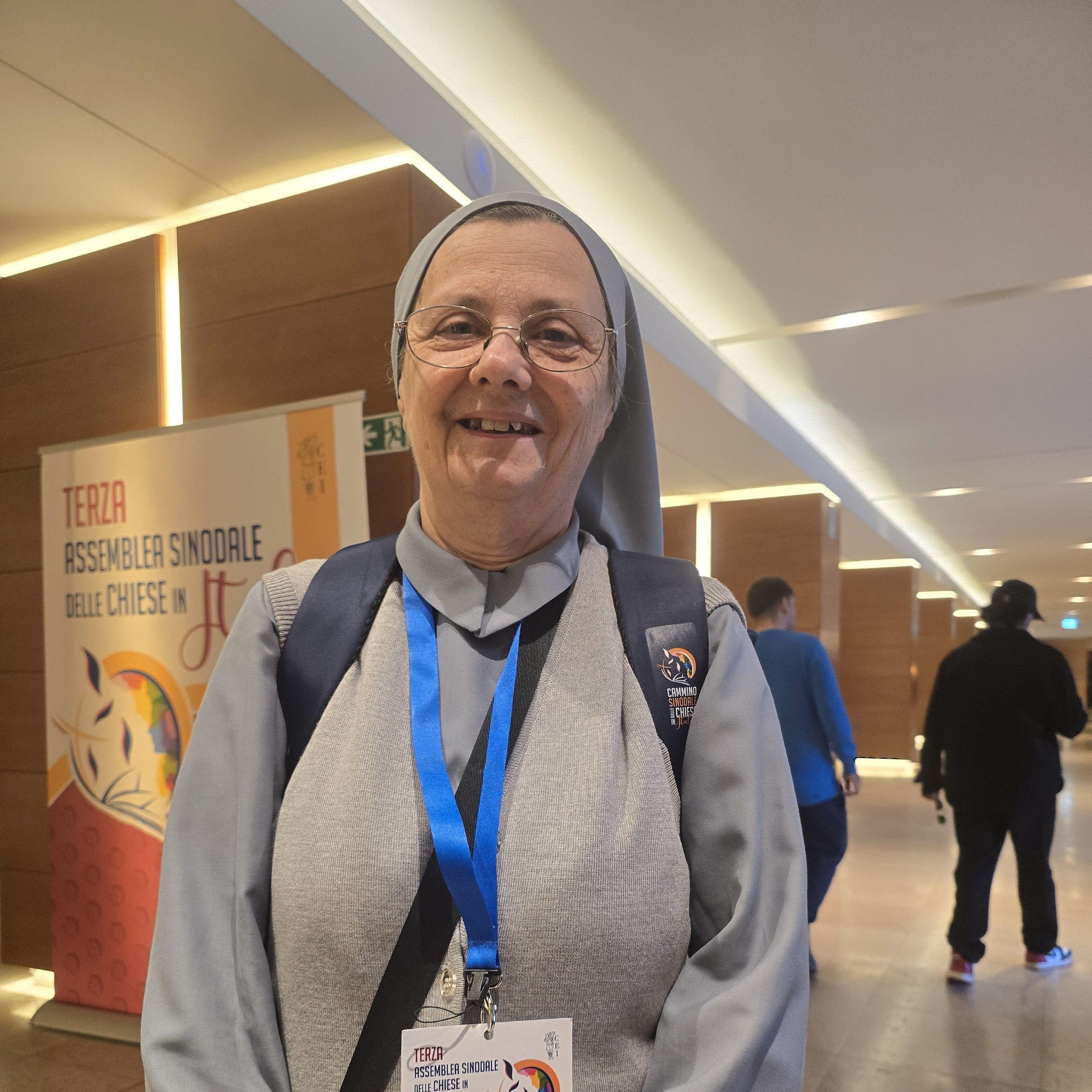 suor Tiziana Sciò, della Congregazione delle suore Discepole di Gesù Eucaristico, di Tricarico