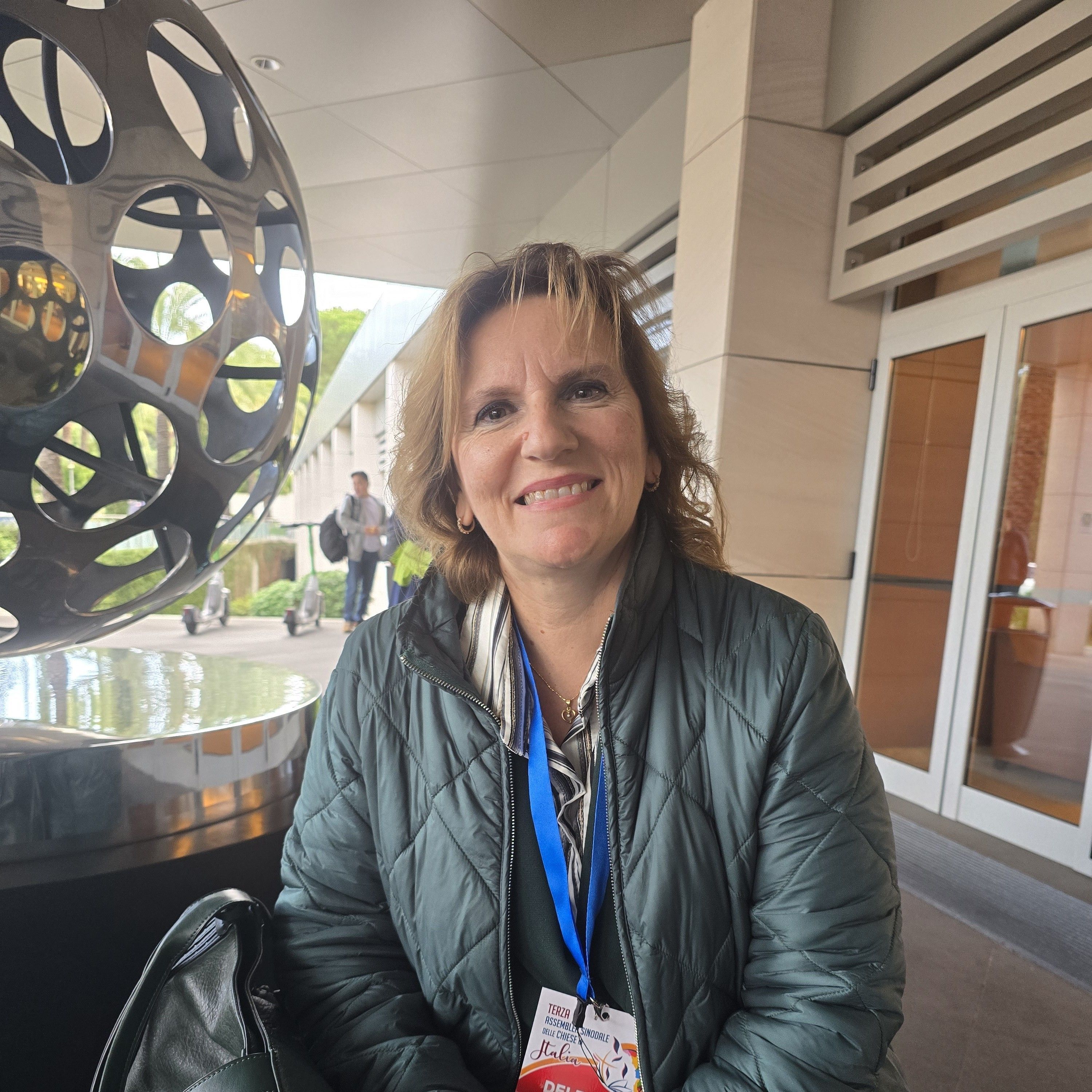 Amalia Romaniello, delegata della diocesi di Pozzuoli