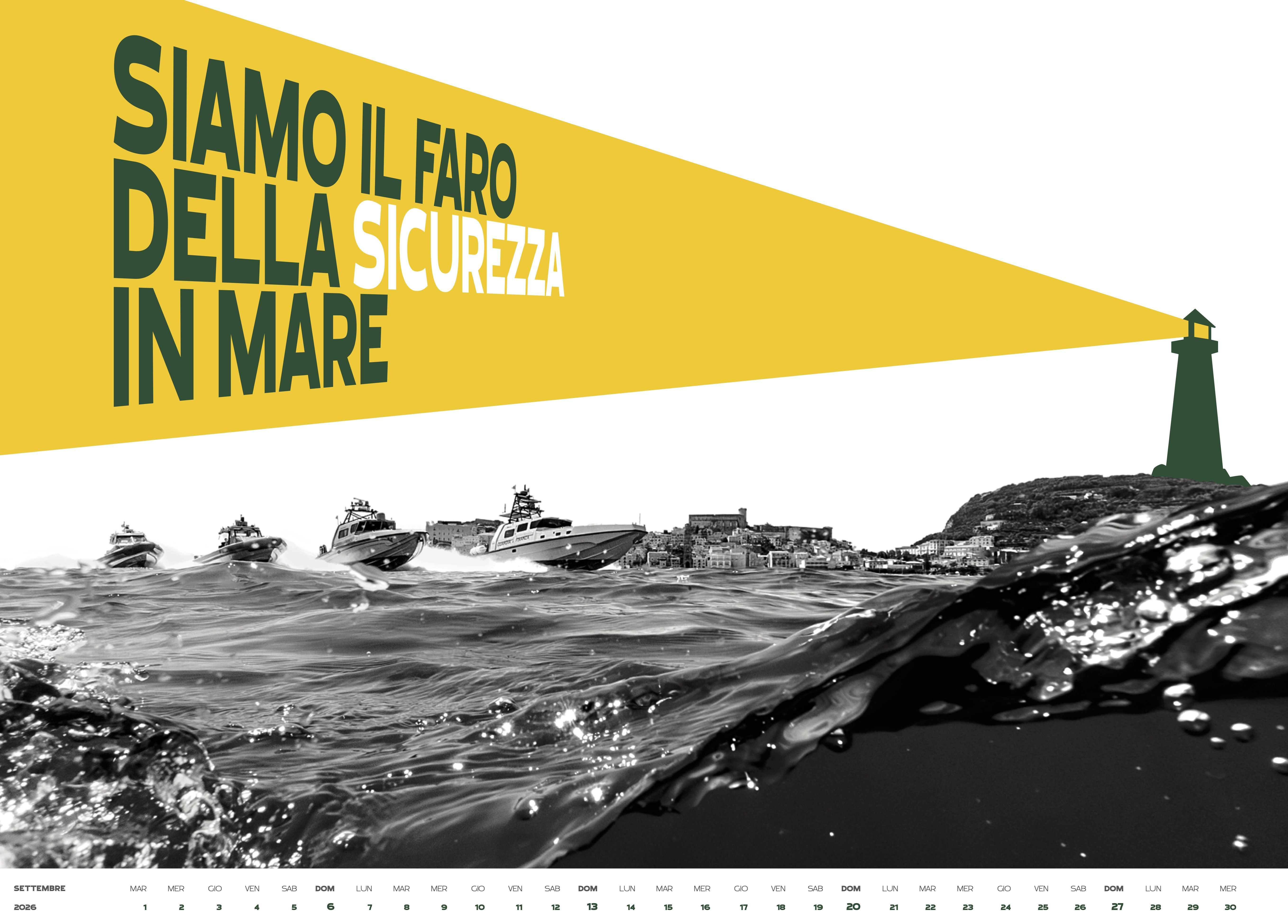 Il mese di settembre del calendario 2026 della Guardia di Finanza.