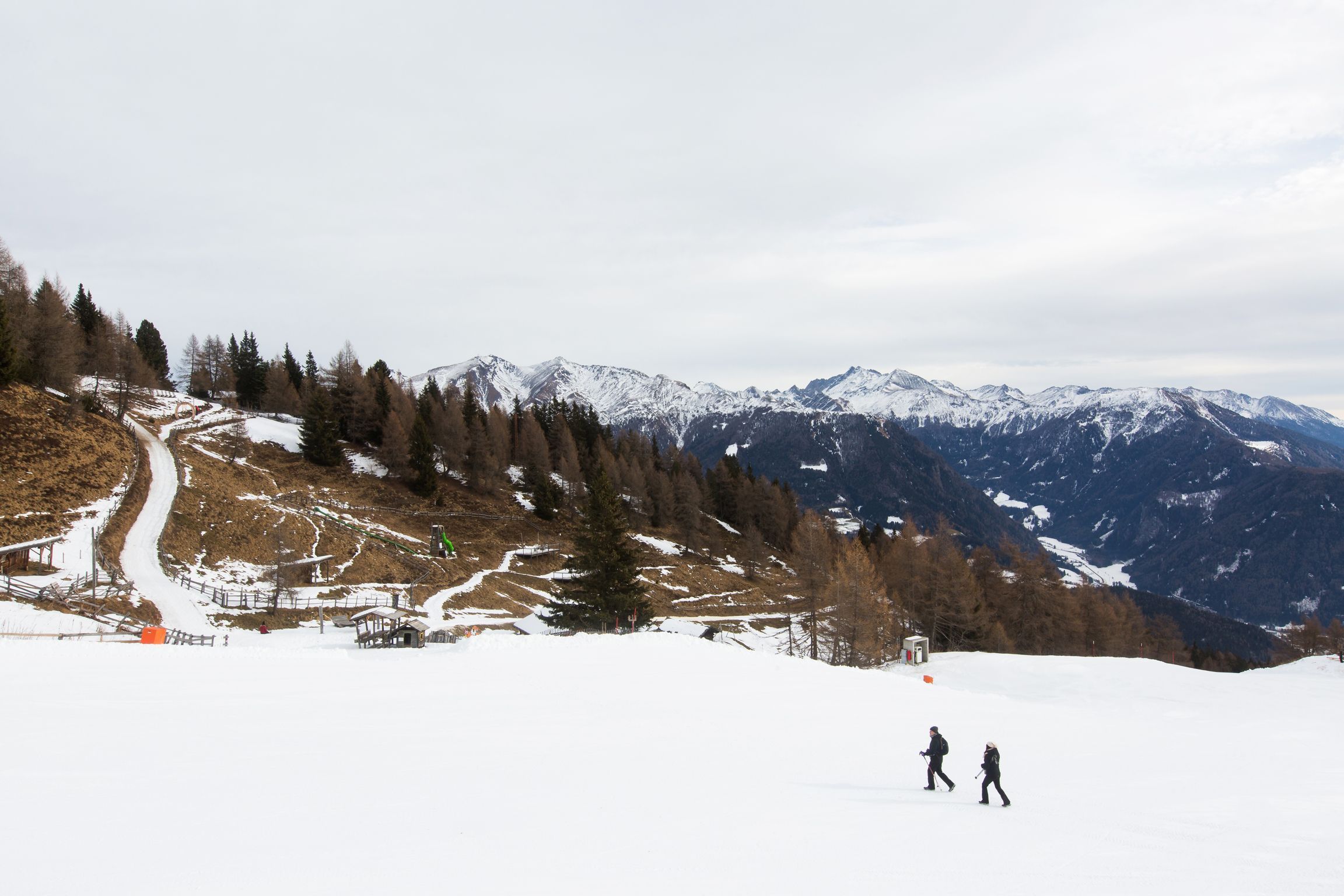 La stazione sciistica sul Monte Cavallo, la montagna di Vipiteno (Bz) / Massimiliano Rella