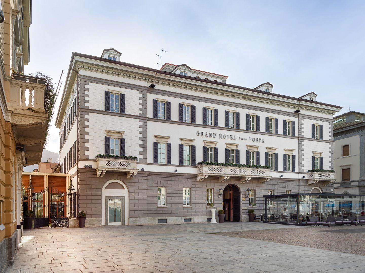 Il Grand Hotel della Posta a Sondrio / Apf Valtellina