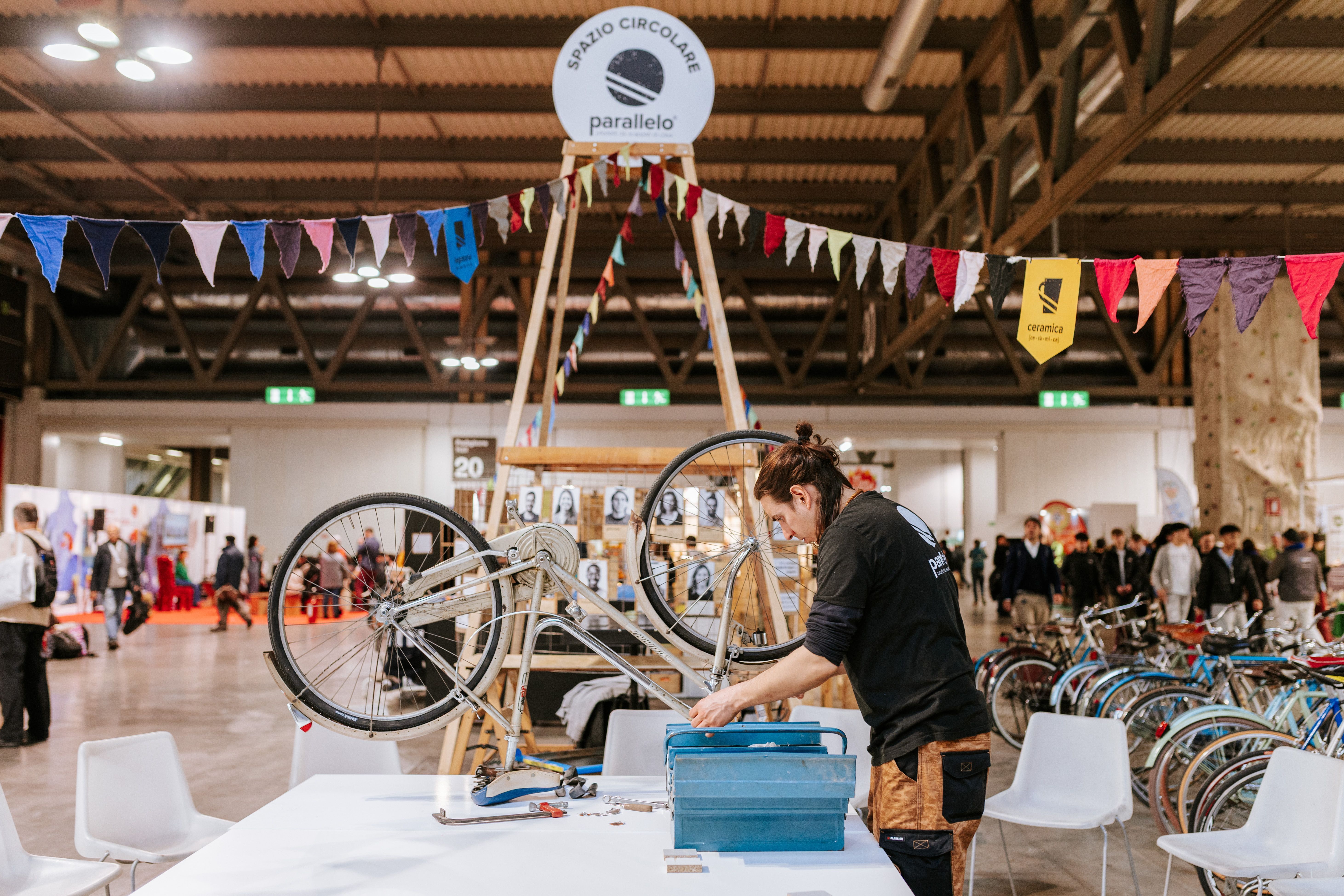 Fa' la cosa giusta! L'area green, bicilette / Alessia Gatta