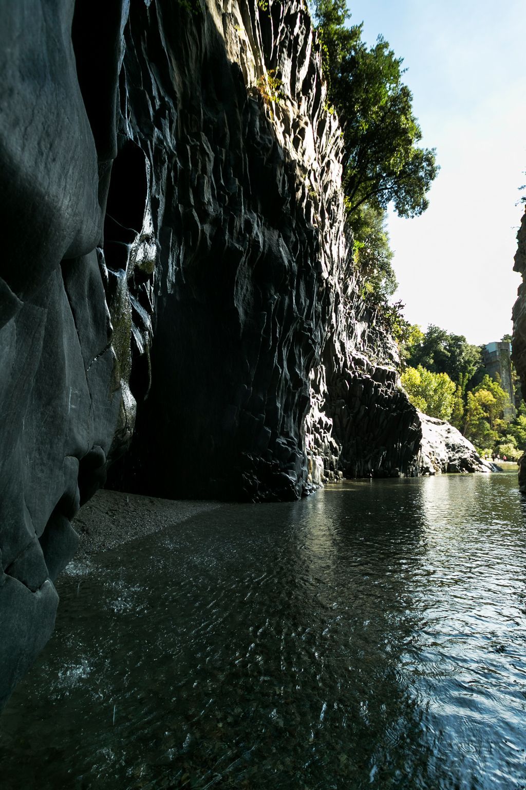 Le gole dell’Alcantara, nel Parco Fluviale dell’Alcantara, Francavilla di Sicilia / Massimiliano Rella