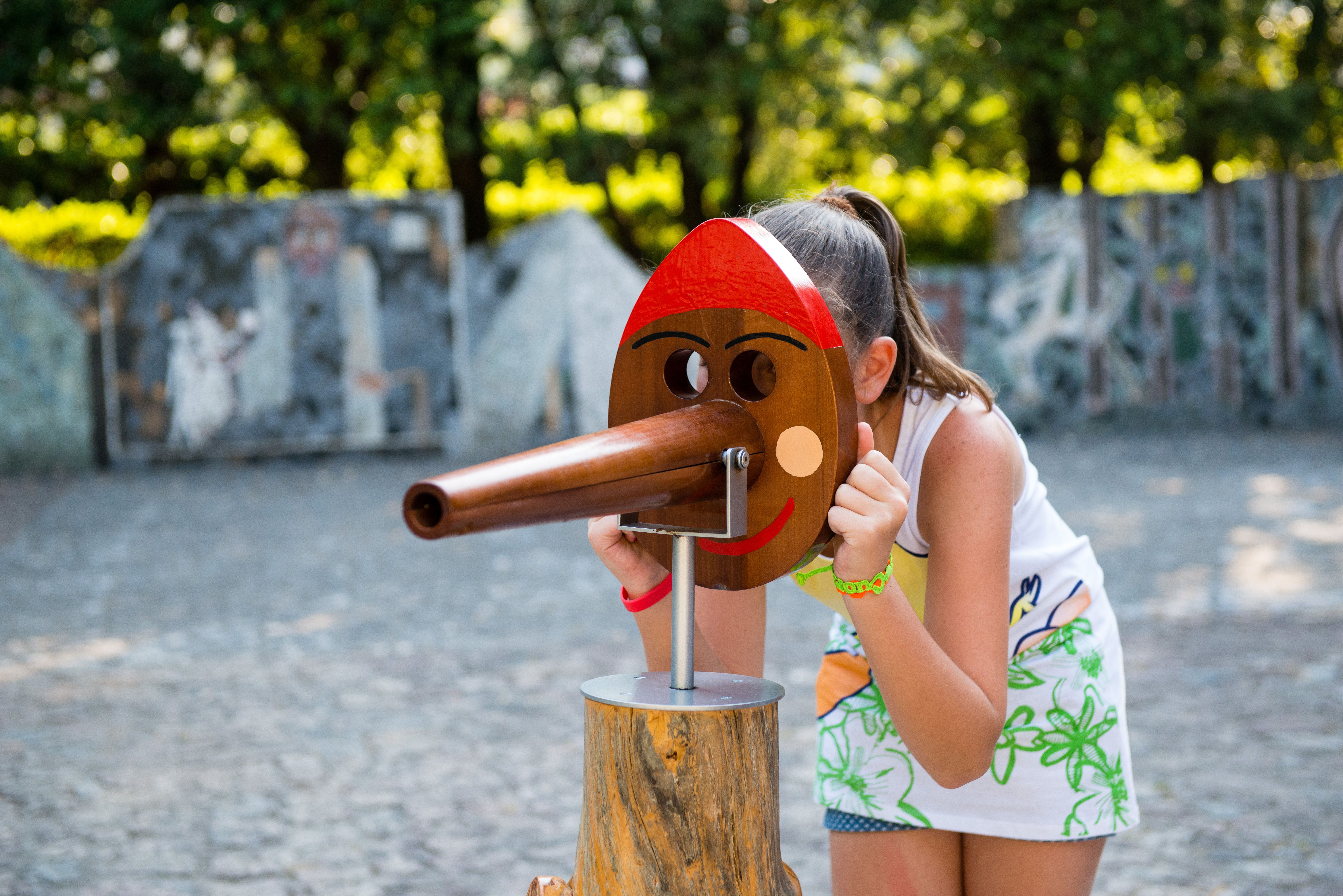 Il parco di Pinocchio a Collodi, in Toscana © Fondazione Nazionale Carlo Collodi