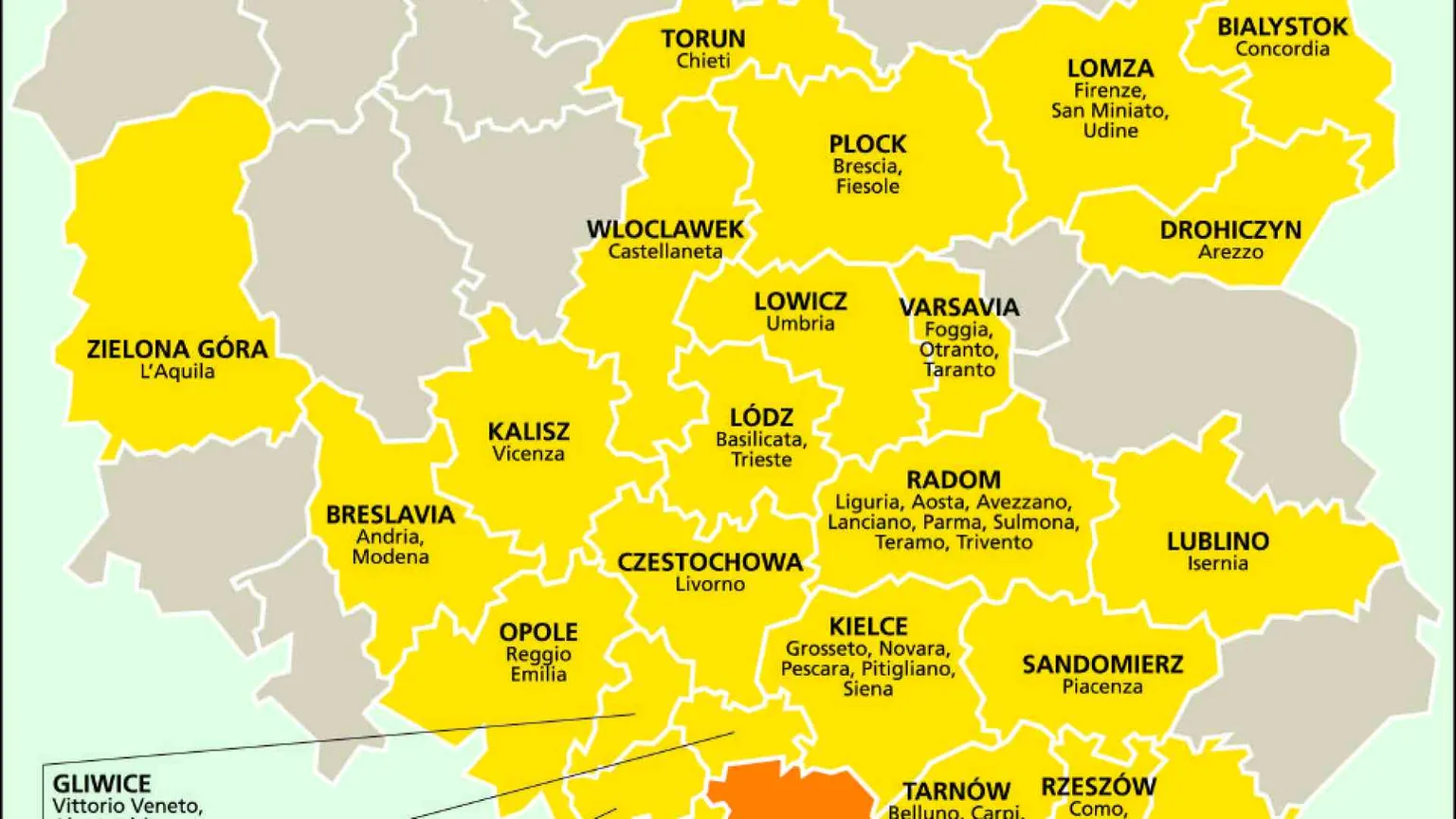 Gmg, così la Polonia accoglie l'Italia