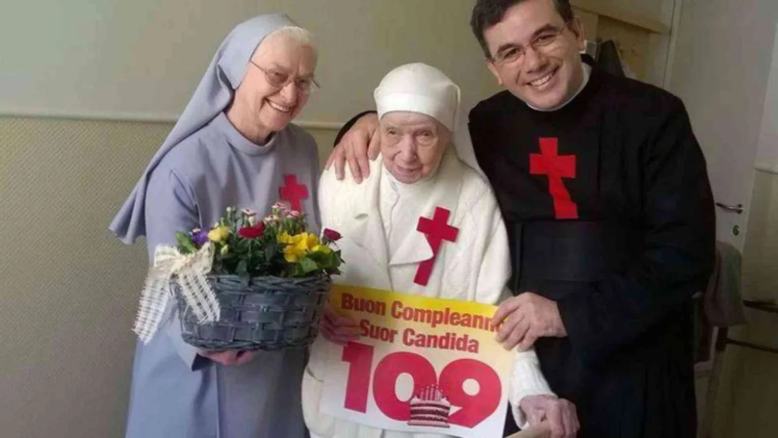 Suor Candida, 109 candeline con san Camillo