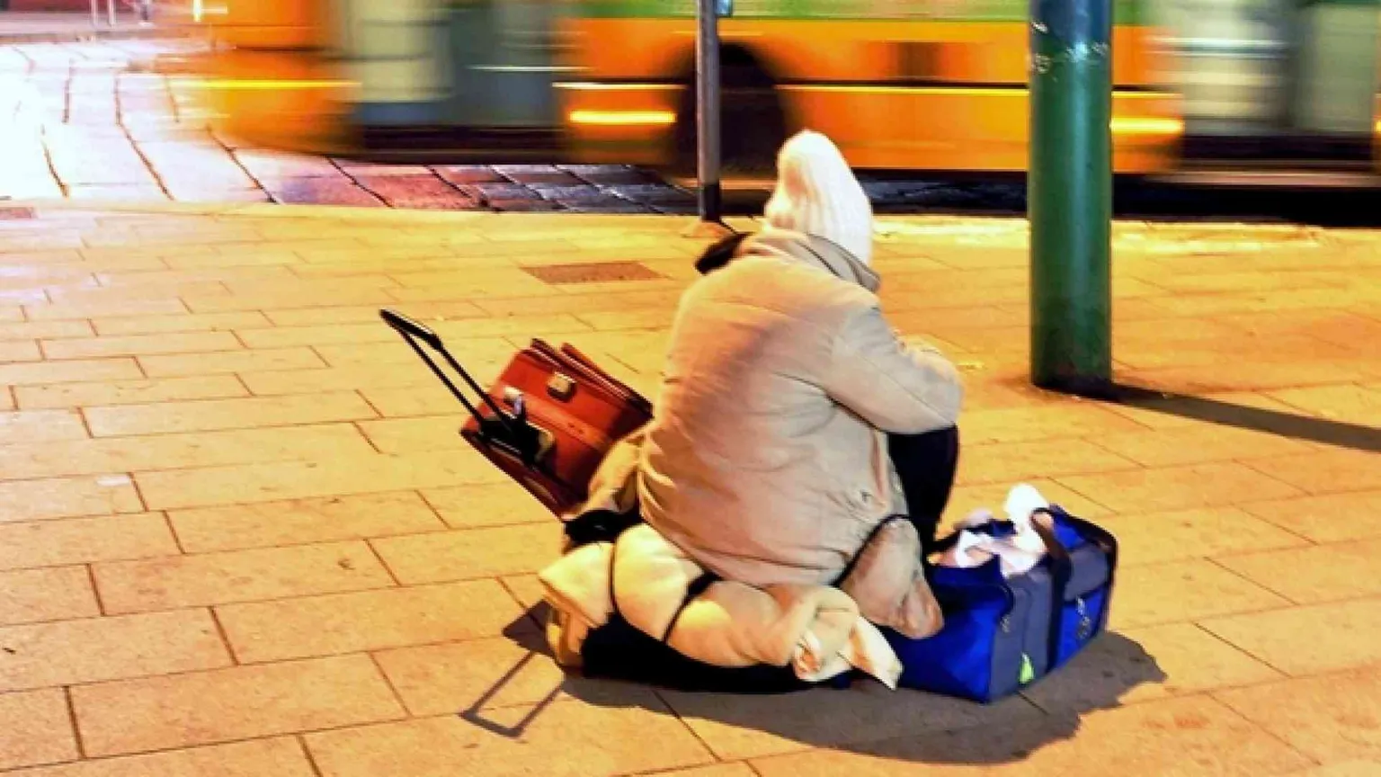 Clochard morto di freddo a Roma