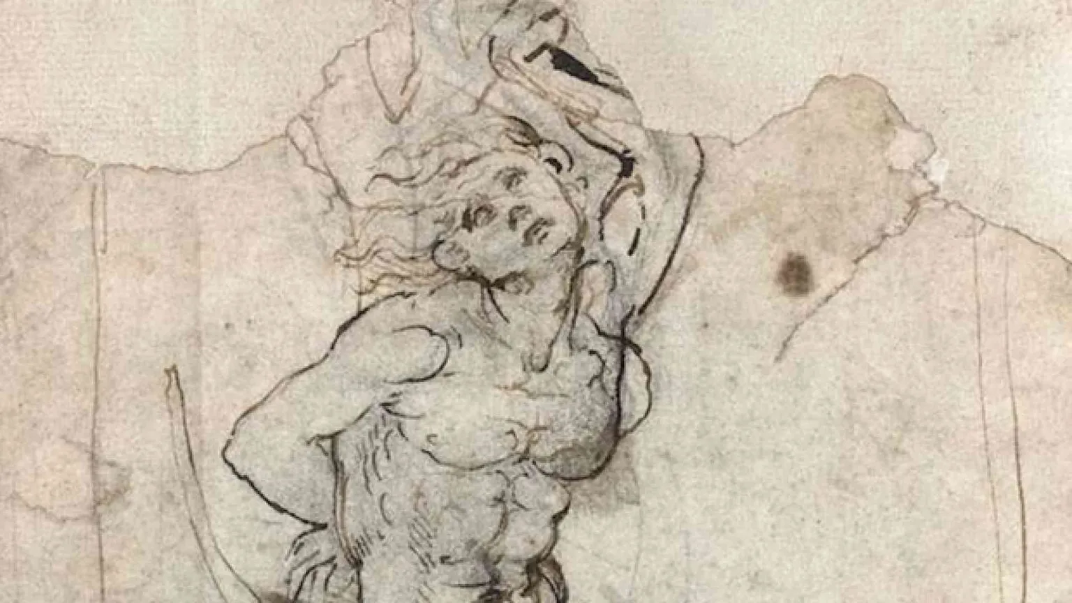 Scoperto un disegno di Leonardo: è un San Sebastiano