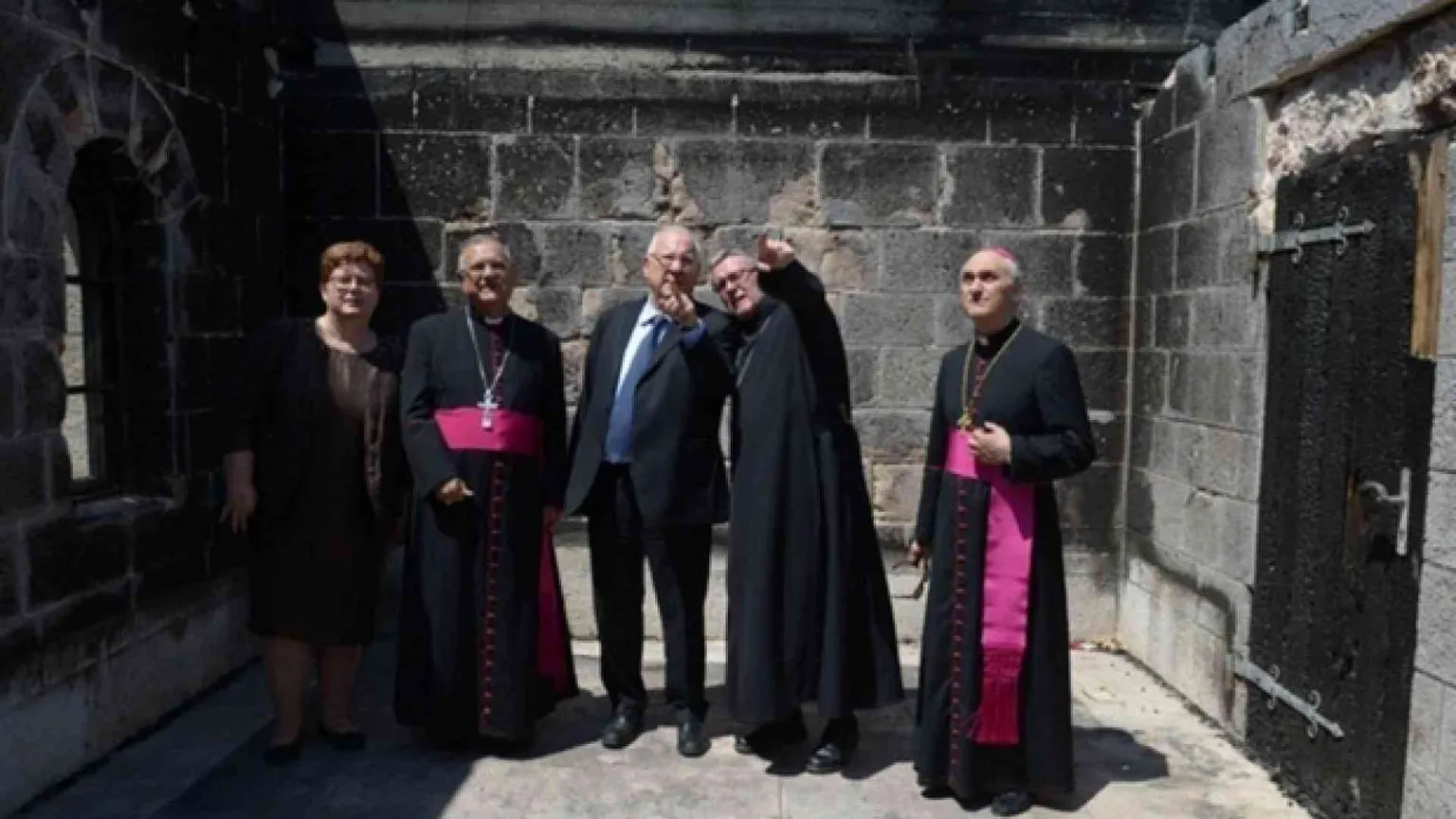 Dopo l'incendio, riapre la chiesa della Moltiplicazione dei pani e dei pesci