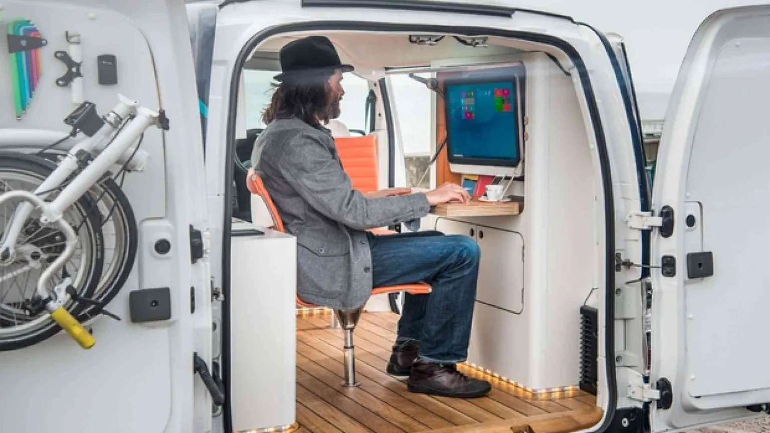 L'ufficio-mobile, il futuro come nemmeno lo immaginiamo