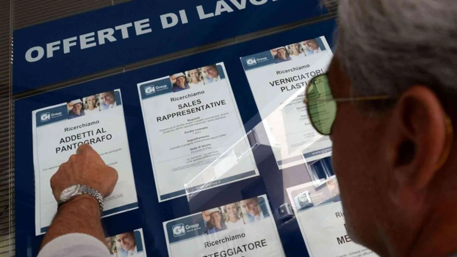 Cresce l'occupazione, ma solo quella maschile