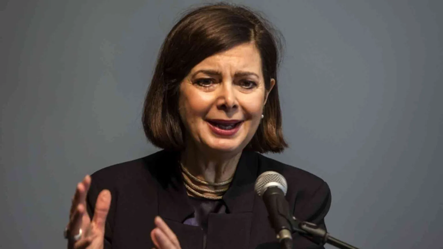 Boldrini: «La politica è l'arte del futuro»