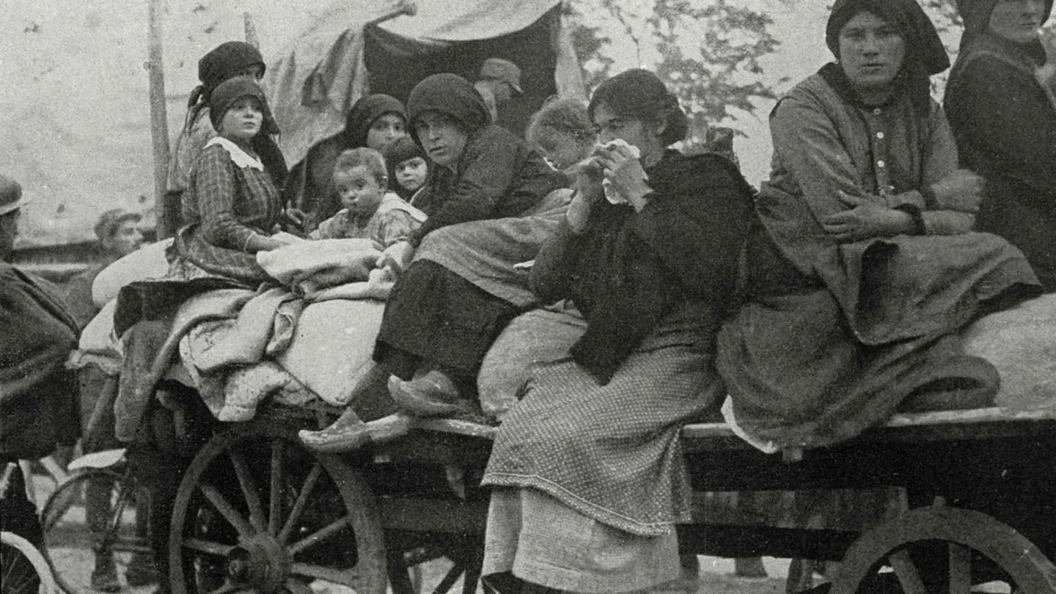 L'altra Caporetto: quei 630mila civili in fuga dal fronte orientale