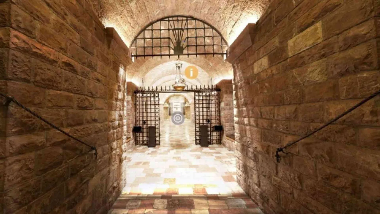Un tour virtuale della tomba di san Francesco
