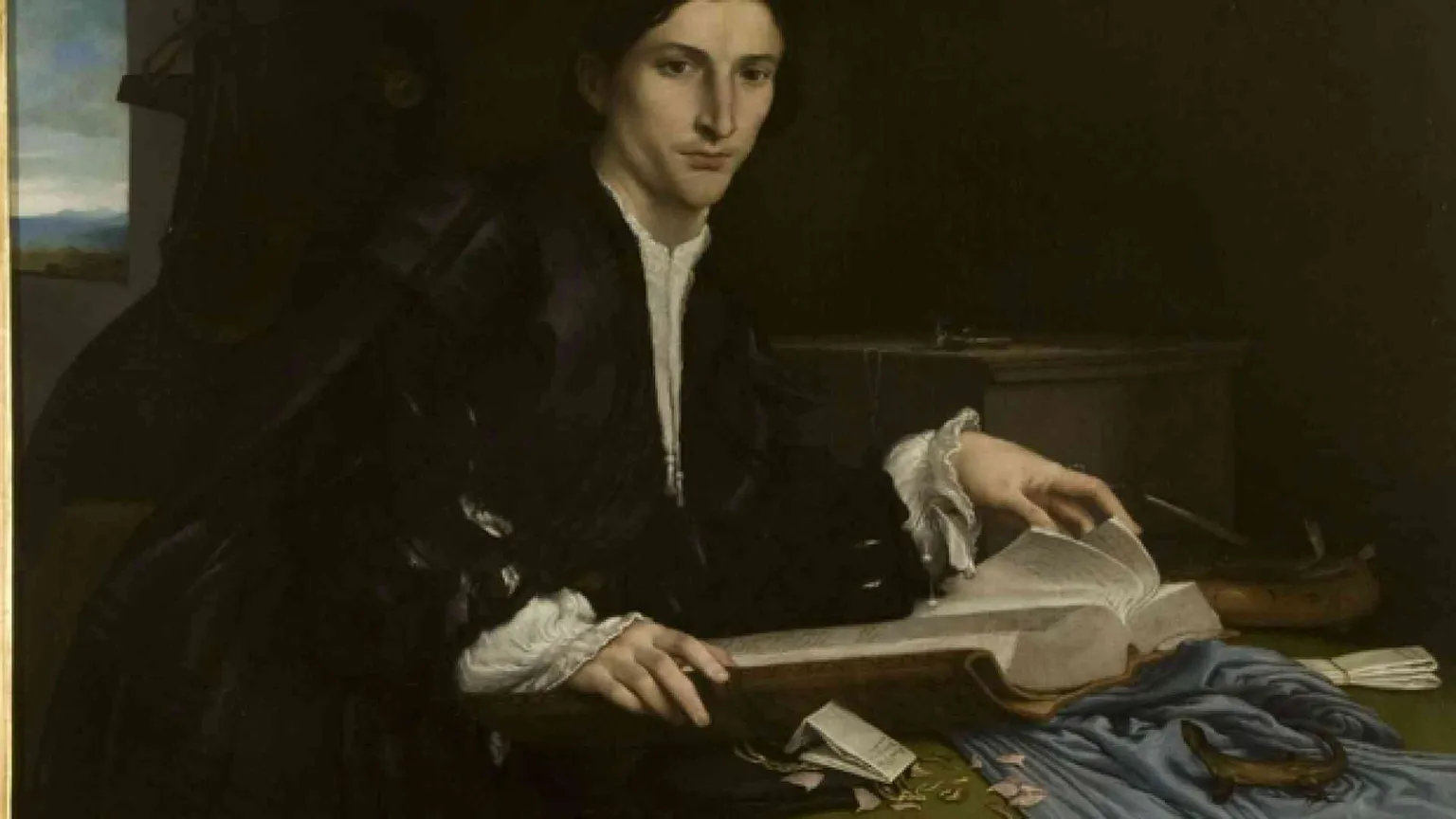 Giacomo Leopardi nello specchio di Lorenzo Lotto
