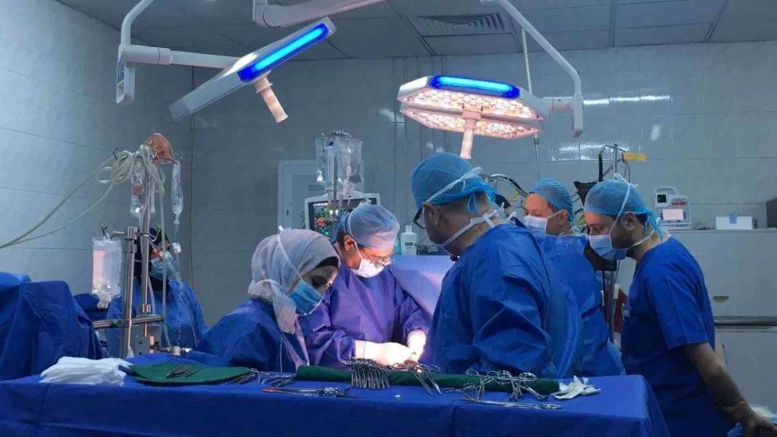 Piccola profuga siriana operata al cuore dai medici del Bambino Gesù