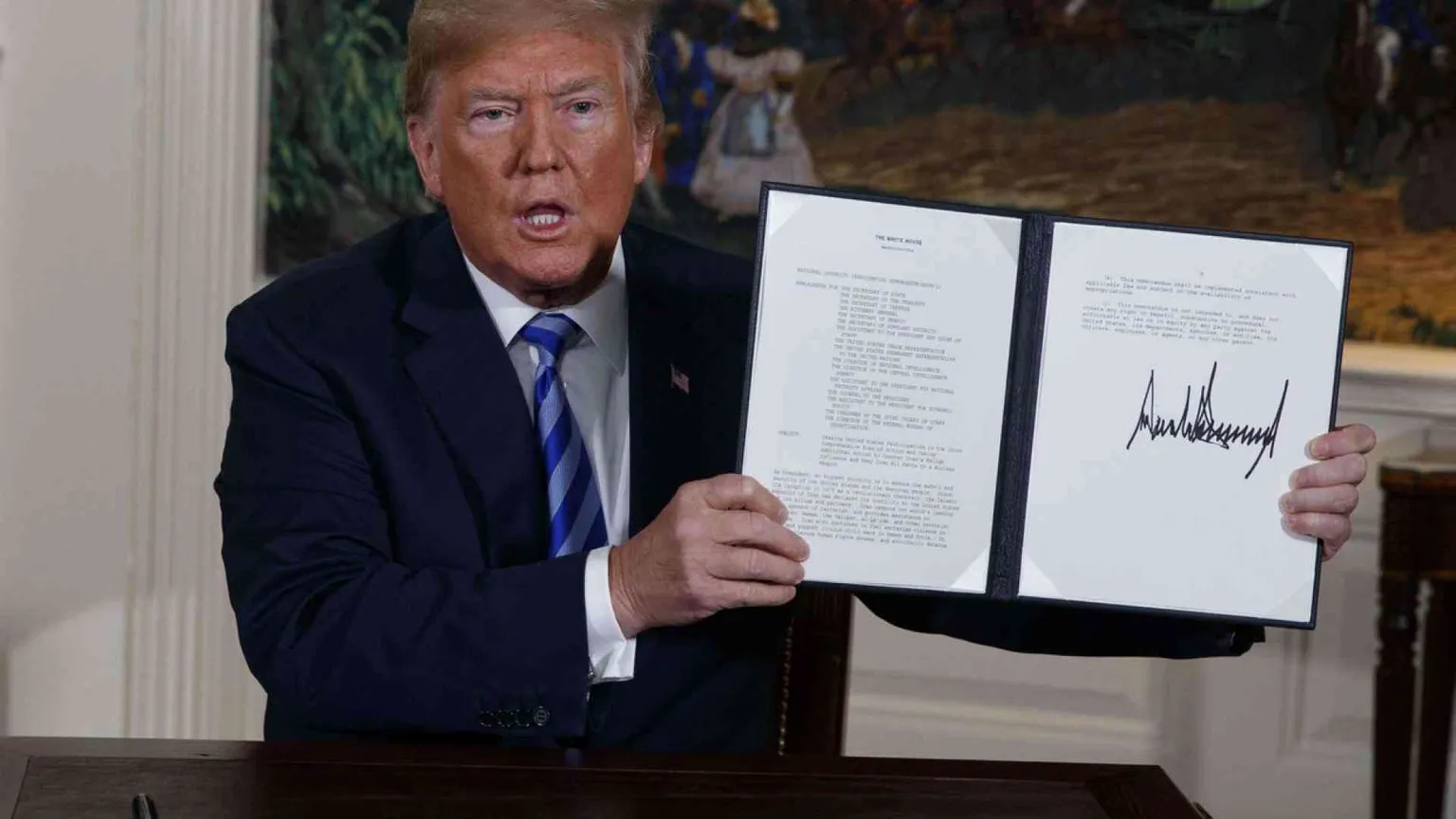 Lo «strappo» di Trump: via dall'accordo sul nucleare iraniano