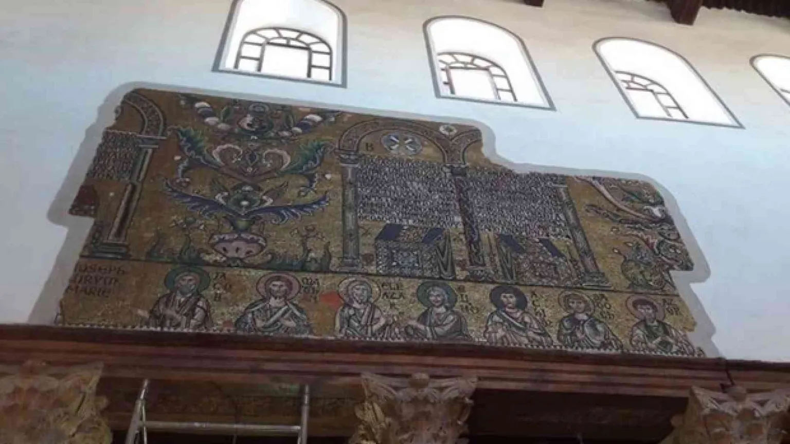 Betlemme, il cantiere della Basilica della Natività