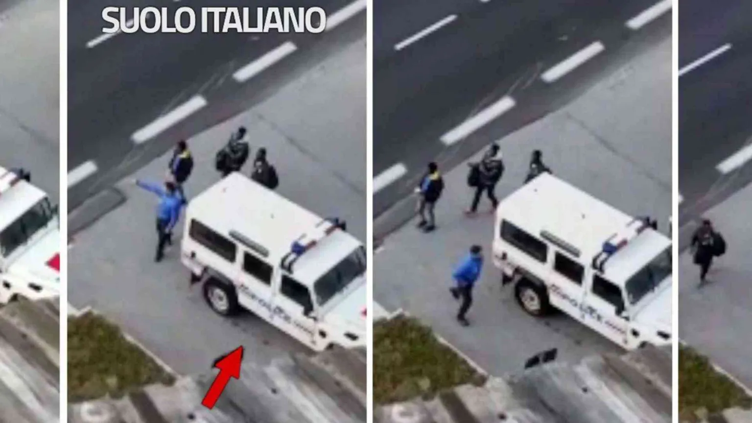 E adesso la polizia italiana presidia il confine con la Francia