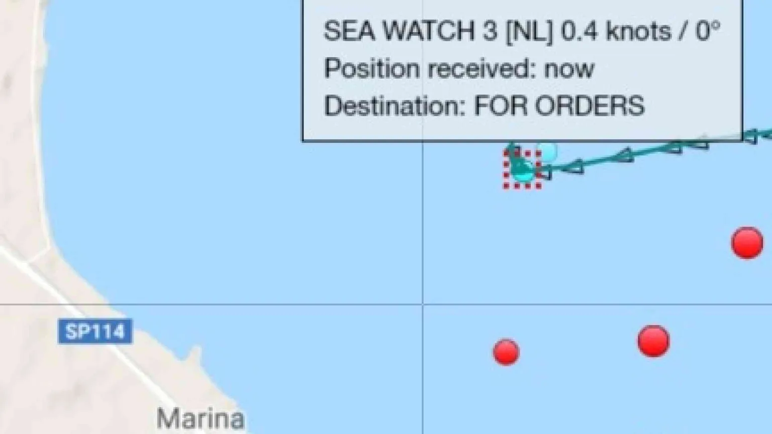 Sea Watch a pochi metri da Melilli (Siracusa). Nessun ordine di "porto chiuso"