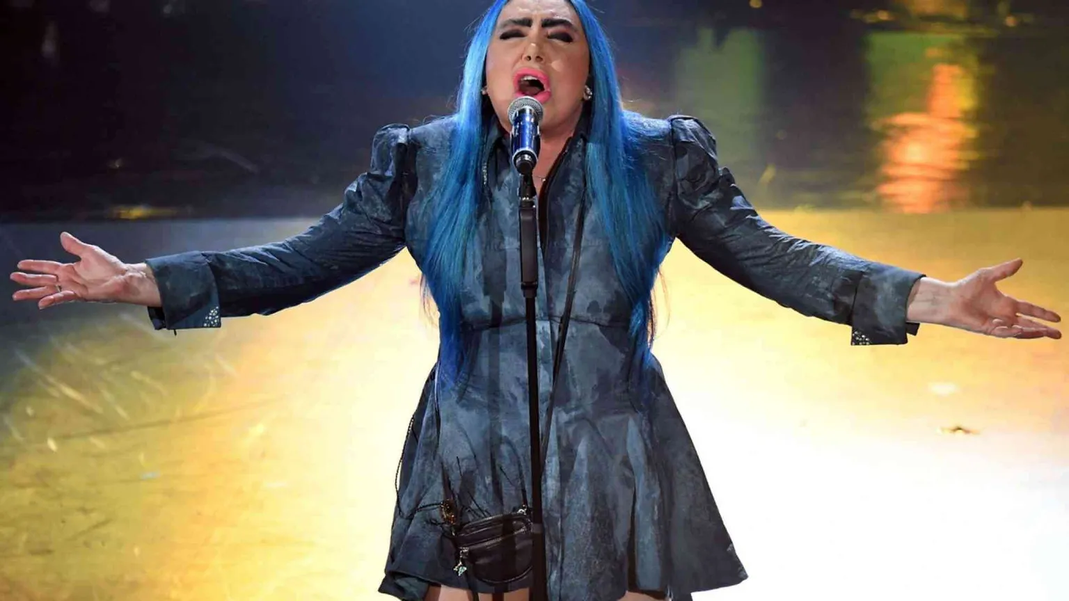 Loredana Bertè «rock» con il cuore a Mimì