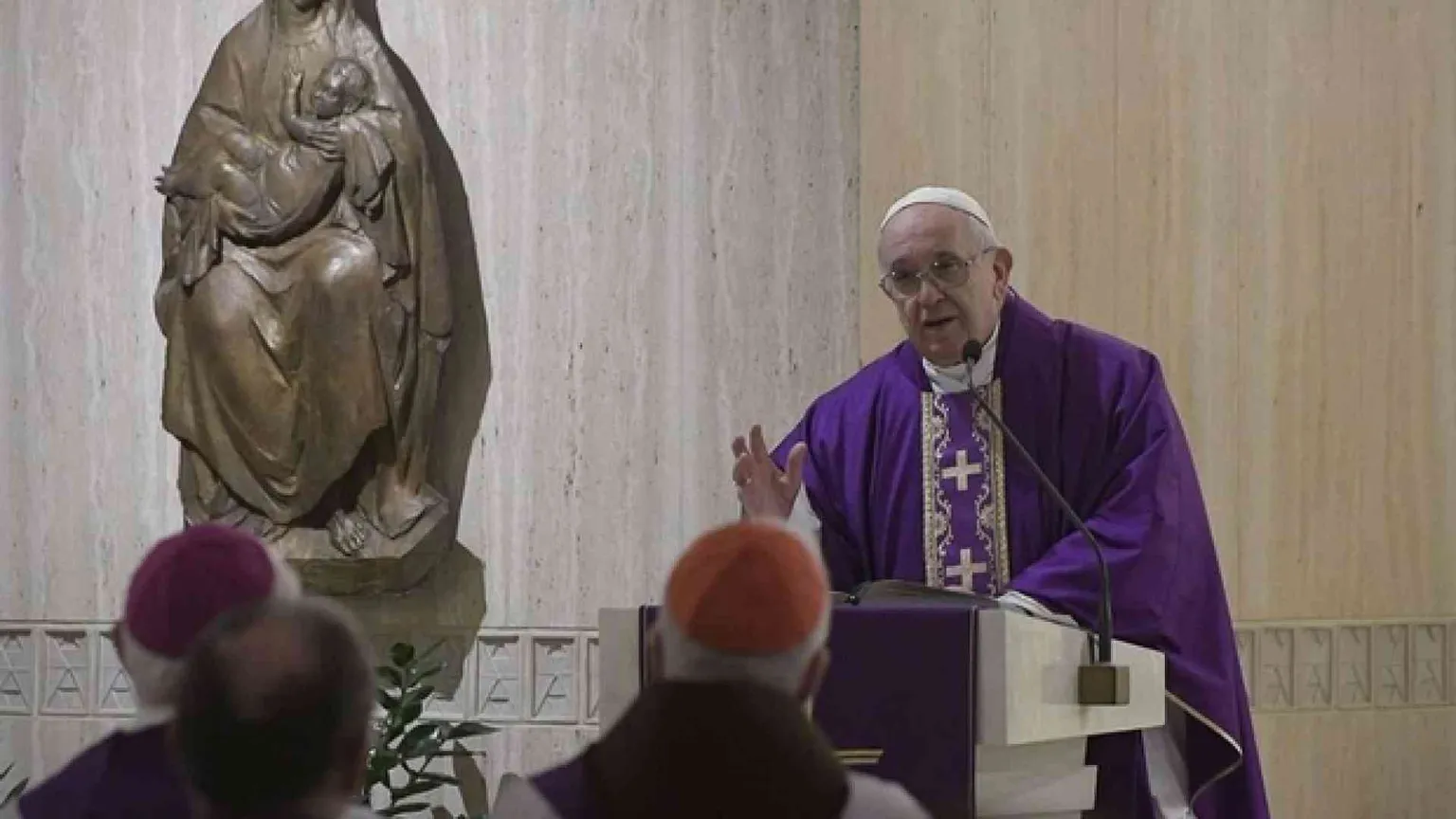 Il Papa: cedere al fallimento è la desolazione cristiana