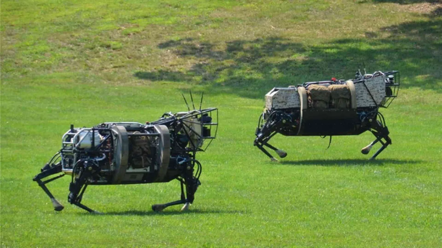 I francesi schierano i muli-robot in prima linea