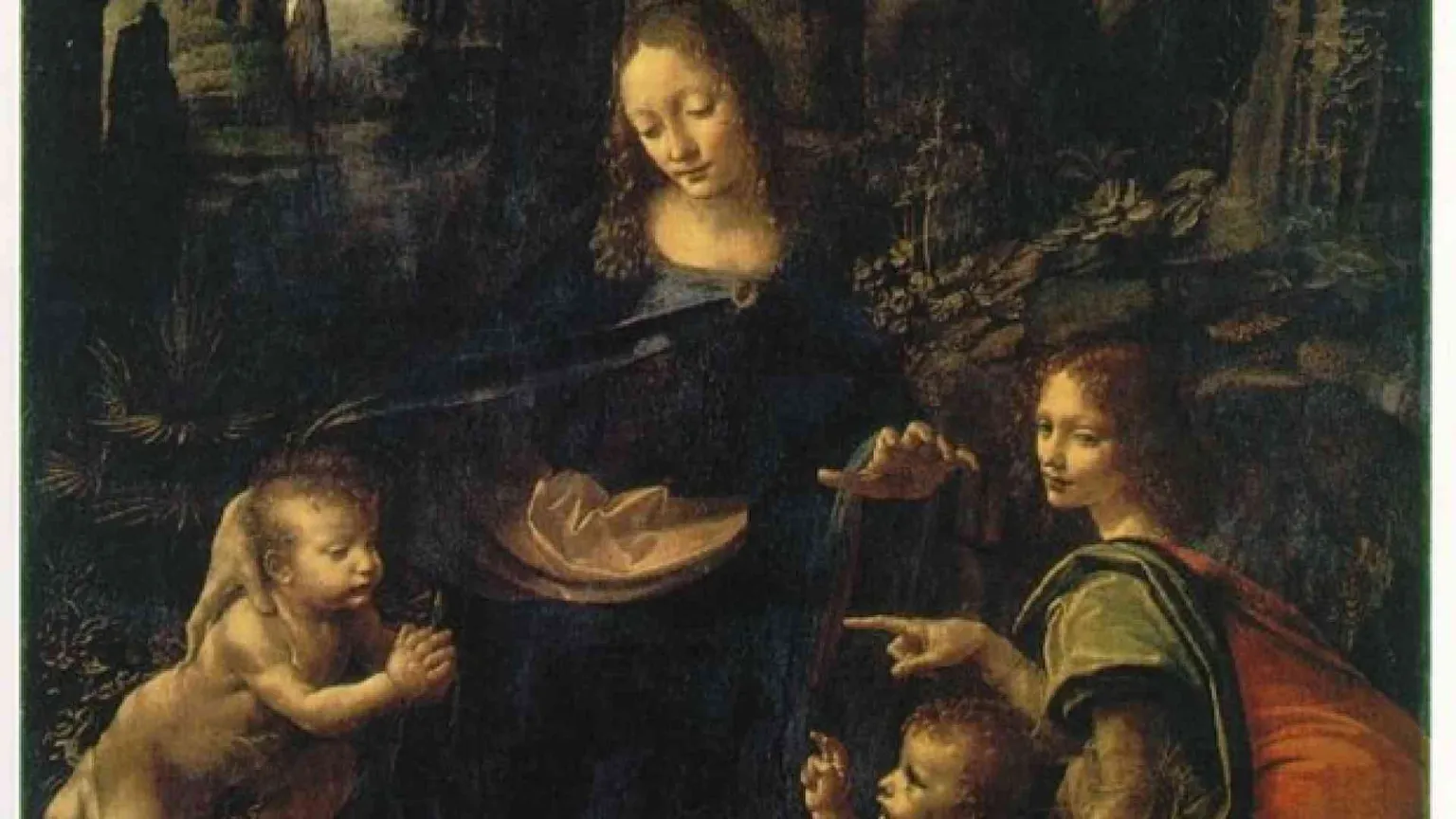 Leonardo: il segreto della Vergine delle Rocce è sulla punta del dito