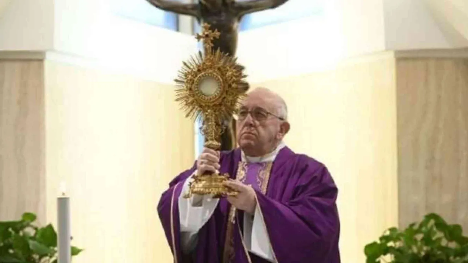 Papa prega per i medici e gli operatori sanitari che stanno dando la vita