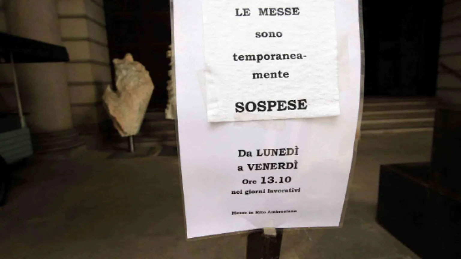Lo stop delle Messe a prescindere delude e ferisce le realtà cattoliche