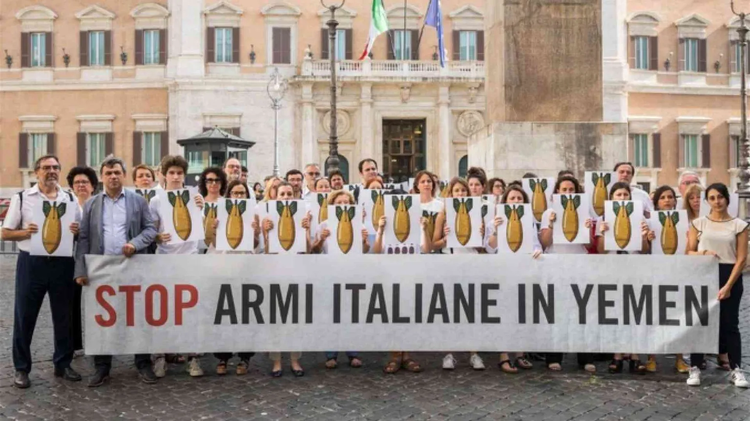 Altri 195 milioni di bombe autorizzati nel 2019 dall'Italia