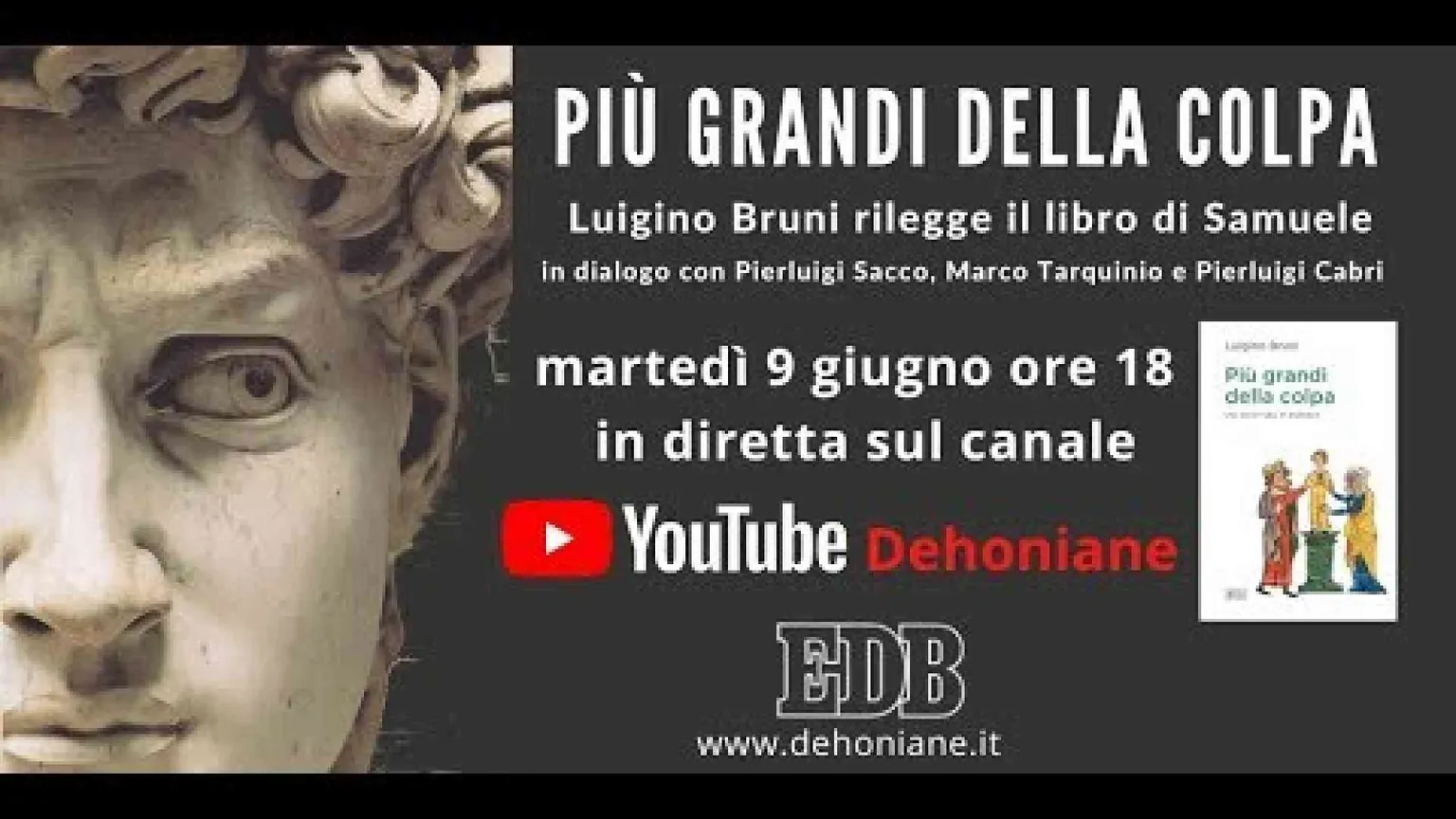 "Più grandi della colpa", Luigino Bruni presenta il suo libro