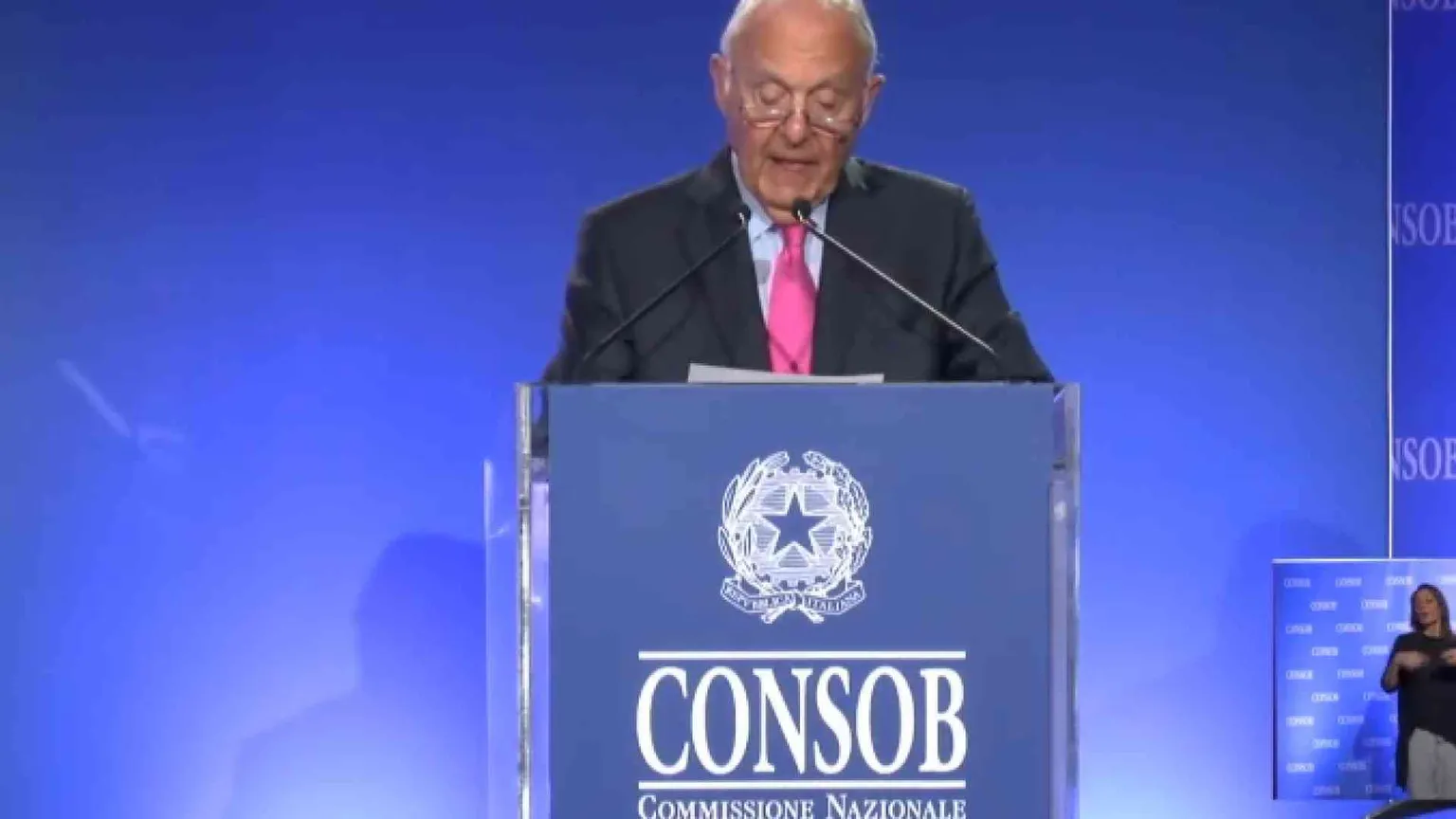 Il presidente Consob: italiani formiche che risparmiano per cicale straniere