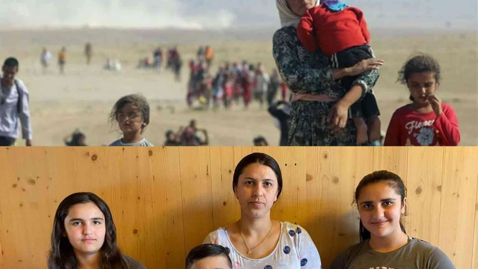 La famiglia-simbolo dell'esodo yazida: ecco come vive ora