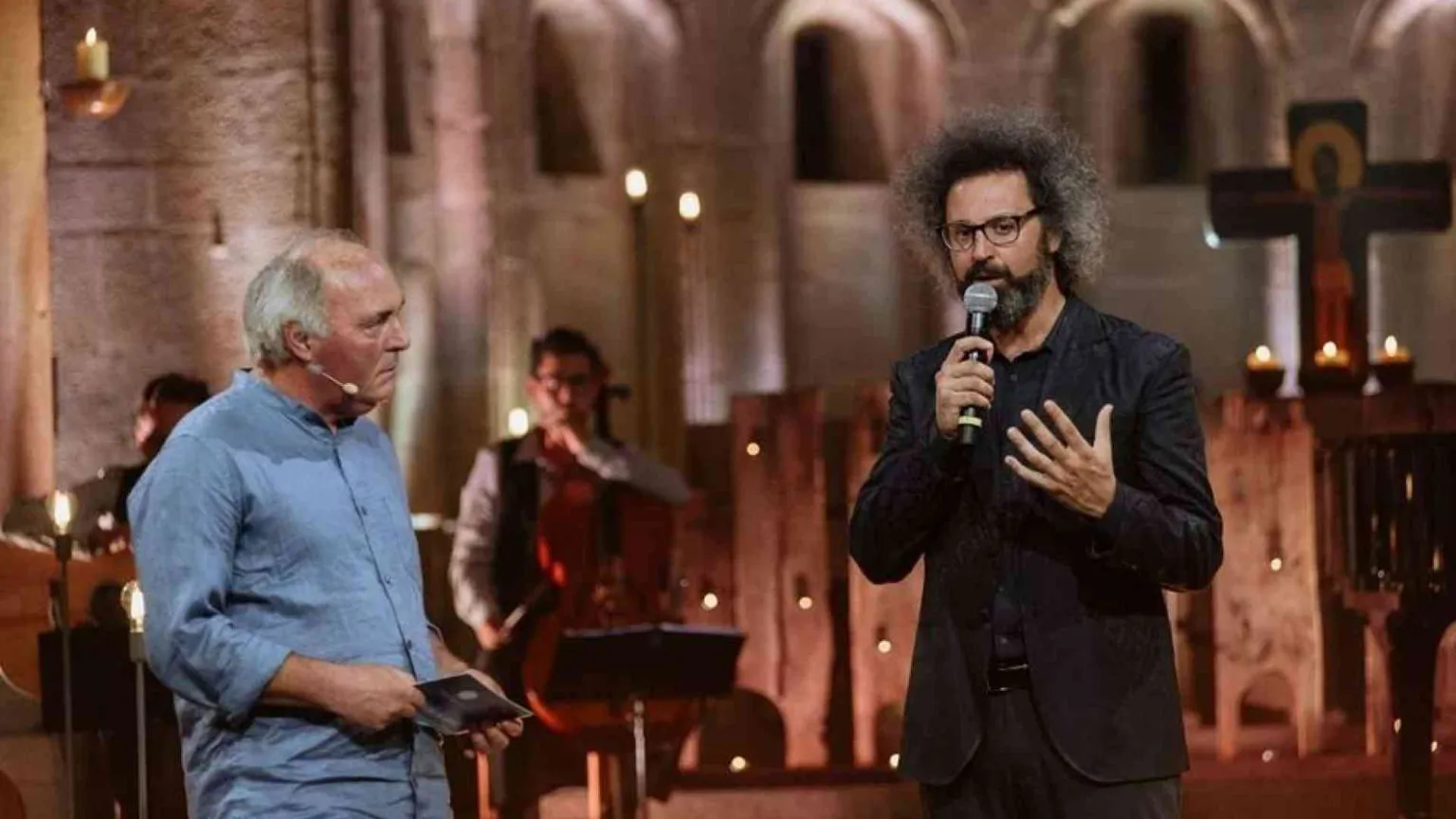 Cristicchi e don Verdi: le poche parole che contano per cambiare noi stessi
