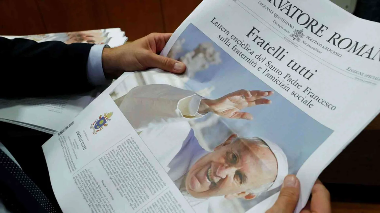 Parolin: «La fraternità è dirompente»