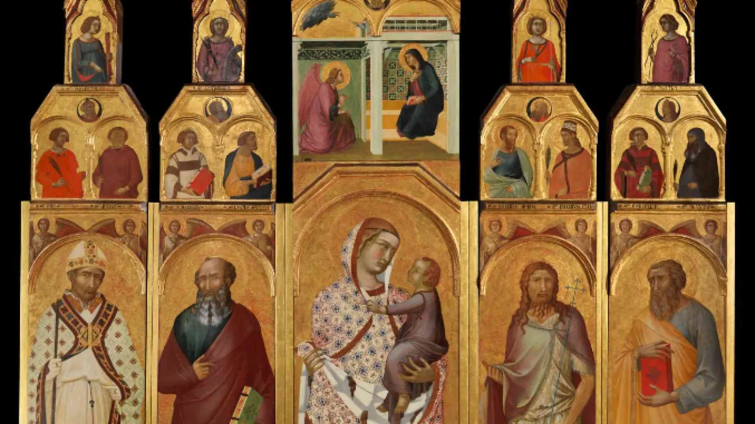Torna ad Arezzo restaurato il grande polittico di Pietro Lorenzetti