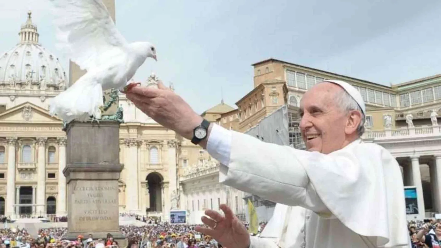 Il Papa: «Non c'è pace senza cultura della cura»