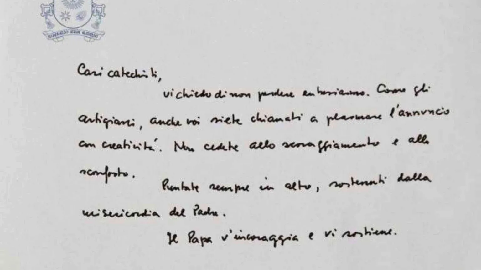 Papa Francesco: la Chiesa italiana avvii il suo cammino sinodale