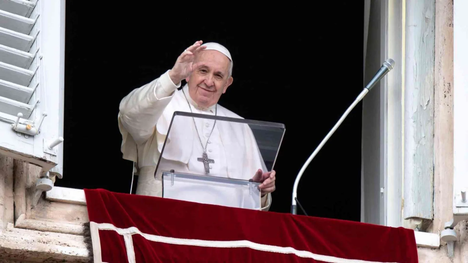 Il 18 aprile papa Francesco tornerà ad affacciarsi alla finestra