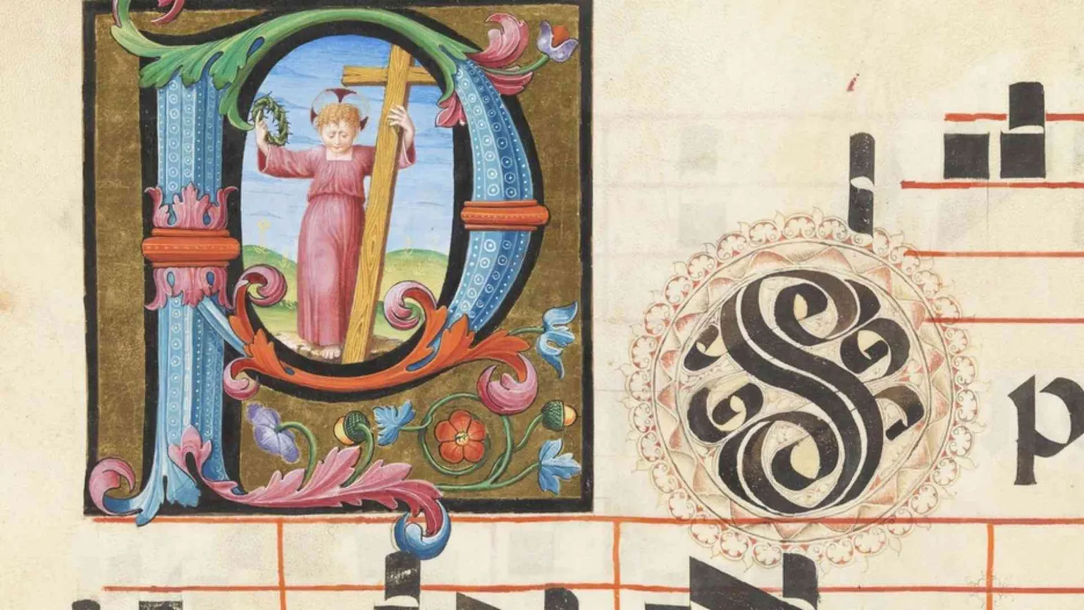 Restaurato il codice 822 della Certosa di Pavia, capolavoro miniato del '400