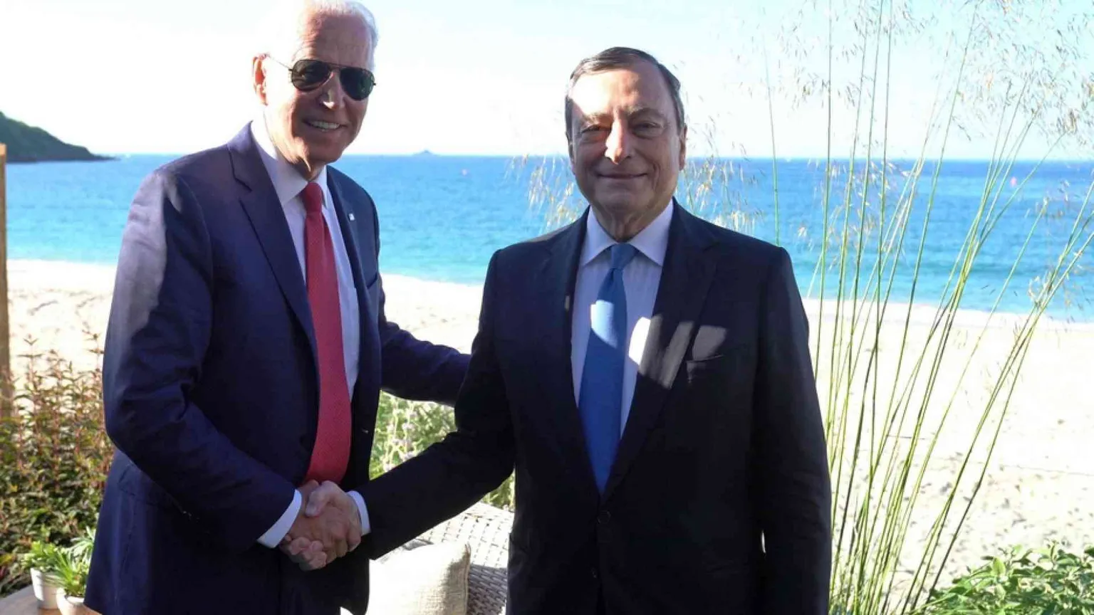 Fra Draghi e Biden è piena sintonia su giovani, donne e ambiente