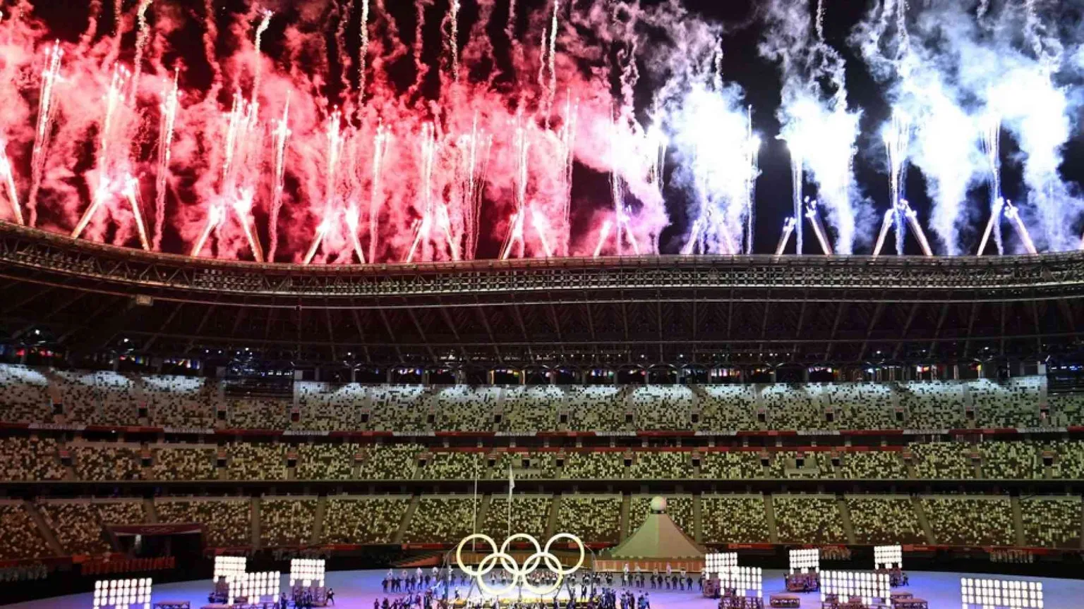 Le foto della cerimonia di apertura delle Olimpiadi