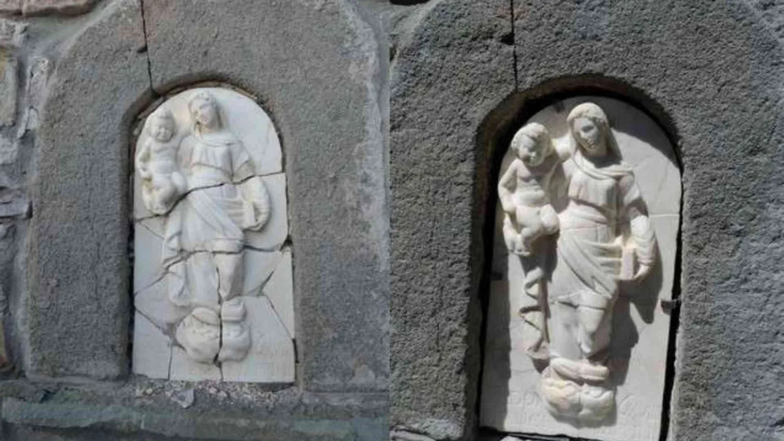Le pietre e la storia di un popolo, il recupero delle edicole votive