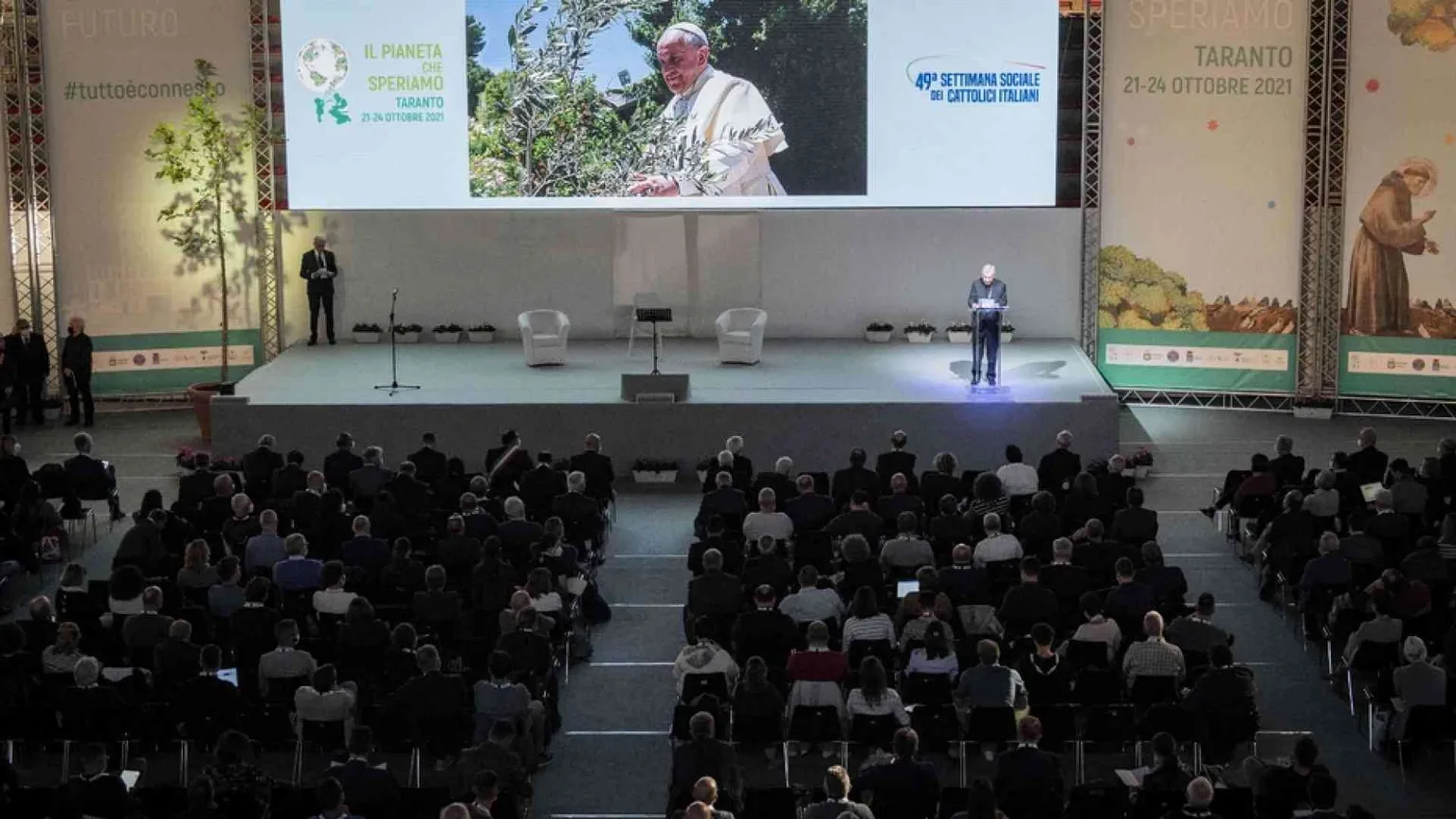 Il Papa alla Settimana Sociale: «L'ora della svolta»
