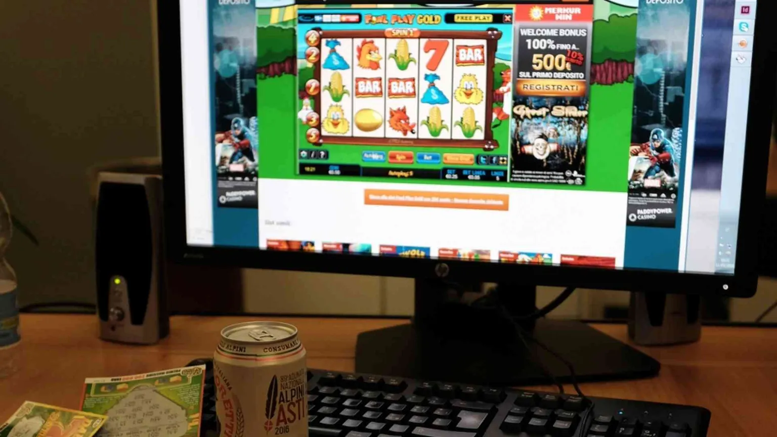 Boom di scommesse tra privati e allo Stato solo una «mancia»